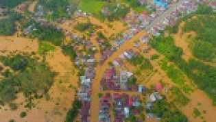 7 Kecamatan di Rokan Hulu Riau Terendam Banjir