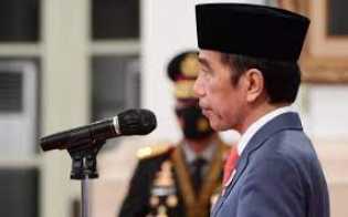 Presiden Jokowi Resmi Lantik Letjen TNI Ganip Warsito Jadi Kepala BNPB