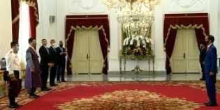 Presiden Jokowi Terima Surat Kepercayaan dari 7 Duta Besar Negara Sahabat