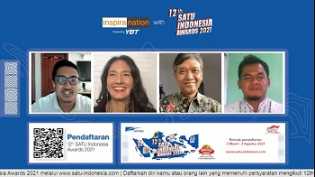 12th SATU Indonesia Awards 2021 Ajak Generasi Muda Peduli Lingkungan
