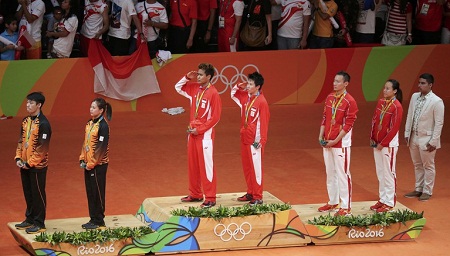 Owi & Butet Juara Dunia Raih Medali Emas Olimpiade