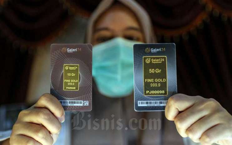 Harga Emas 24 Karat di Pegadaian Hari Ini, Selasa 23 Februari 2021