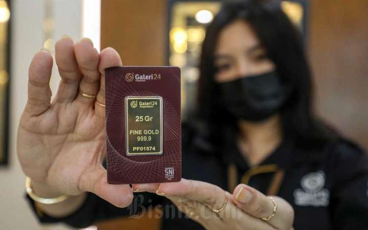 Harga Emas Hari ini di Pegadaian Cetakan Antam Stagnan, UBS Naik