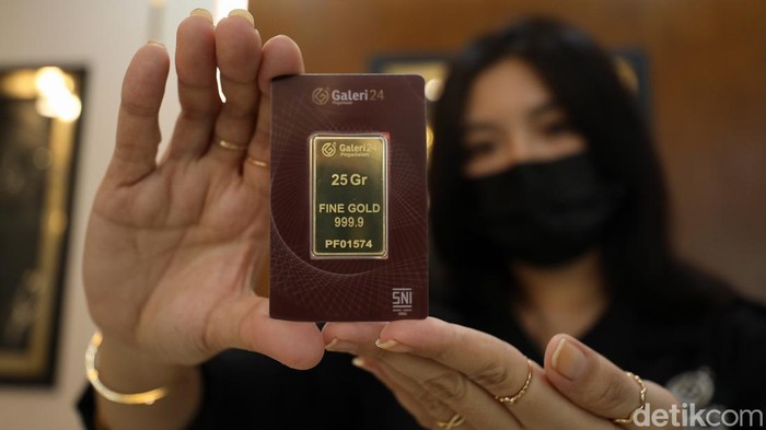 Harga Emas Hari Ini Mulai Mendaki, Ini Rinciannya dari 1 Gram hingga 1 Kg