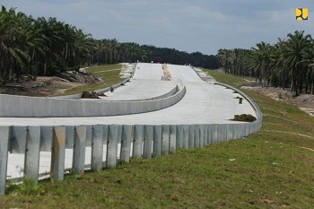 Akhir 2021 Tuntas, Tol Pekanbaru-Bangkinang Persingkat Waktu Perjalanan