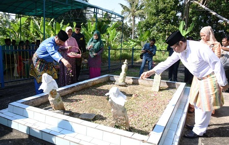 Amril Mukminin Janji Kembangkan Situs Sejarah di Bengkalis