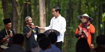 Presiden Jokowi: UU Cipta Kerja Memudahkan Pelaku UMKM Membuka Usaha Baru