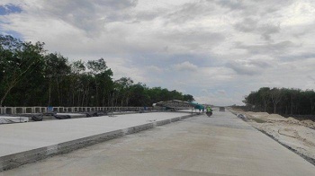 Progres Pembangunan Jalan Tol Pekanbaru - Bangkinang Capai 57 Persen