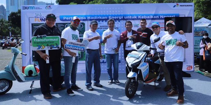 Electric Vehicle Funday, Pertamina Dukung Ekosistem Kendaraan Listrik