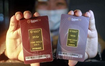 Harga Emas 24 Karat di Pegadaian Hari Ini, Rabu 16 Desember 2020