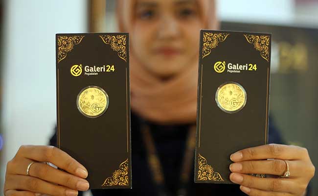 Harga Emas 24 Karat di Pegadaian Hari Ini, Antam dan UBS Beda Arah