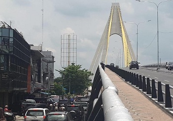 Dinas PU Riau: 45 Baut Hilang di Jembatan Siak IV Sudah Diganti