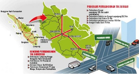 Butuh Rp 60 T untuk Bangun Tol Sumatera 825 Km