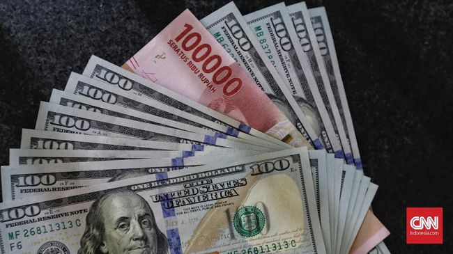 Rupiah Bangkit ke Rp14.558 per Dolar AS di Tengah Lonjakan Inflasi RI