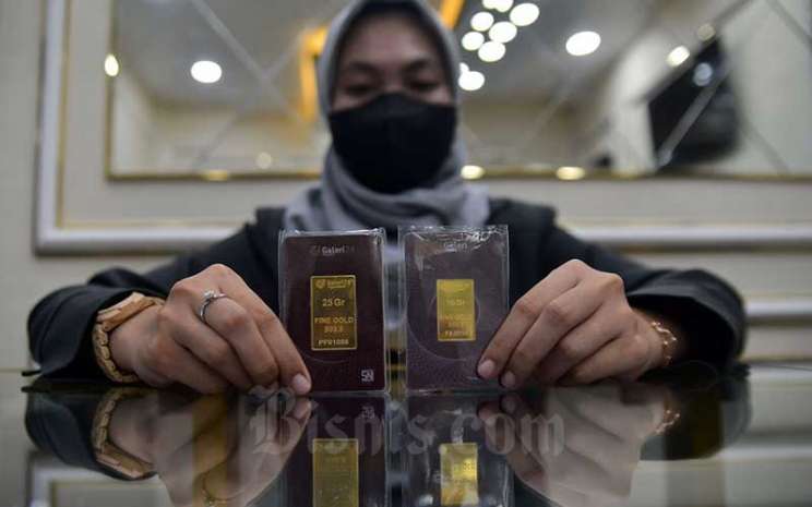 Harga Emas 24 Karat Antam Hari Ini, Jumat 22 April 2022
