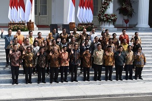 Daftar Lengkap Menteri dan Anggota Kabinet Indonesia Maju 2019-2024