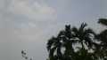 Pagi Ini Kabut Asap Agak Menipis di Pekanbaru, Terlihat Awan di Langit